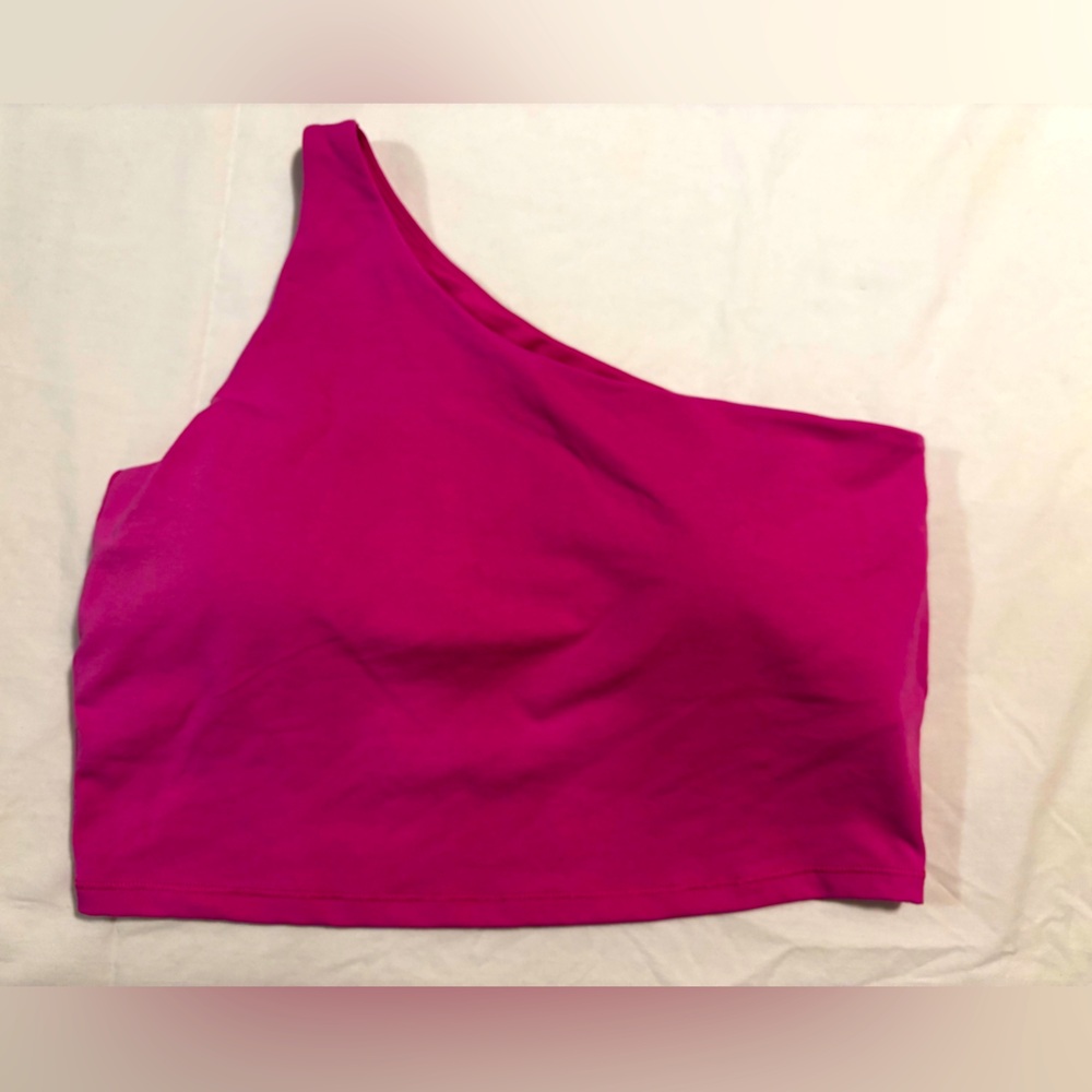 Old Navy NWT, Active Power-Chill, One-Shoulder Pink Top, XL